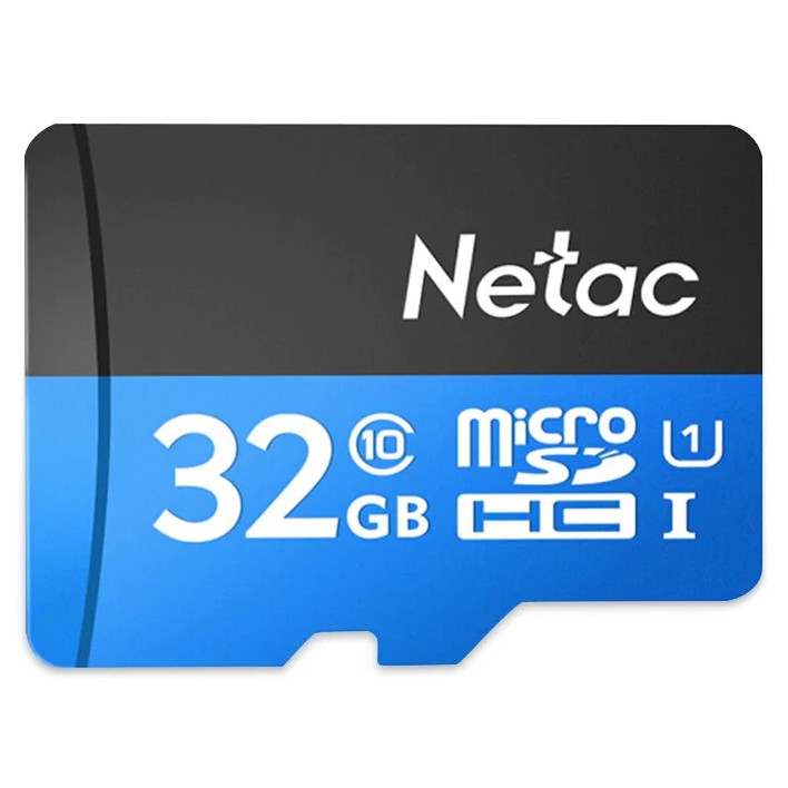 Thẻ nhớ MicroSD NETAC 32GB chuẩn class 10 dành cho camera