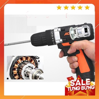 Khoan bắt vít cầm tay - khoan pin 12v chính hãng aotuo