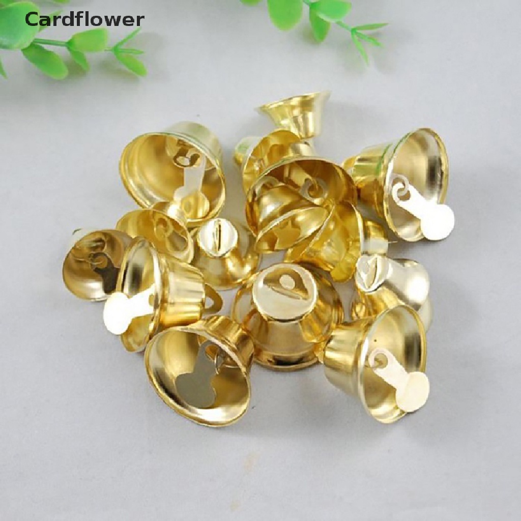 Chuông mini mạ vàng 10-50mm trang trí giáng sinh đẹp mắt