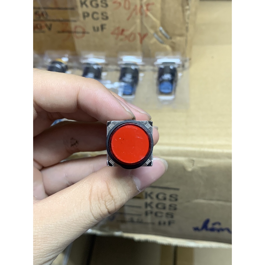 Đèn Báo Phi 16 2 Chân Đỏ Xanh Vàng 24VDC AL6-P AL6P