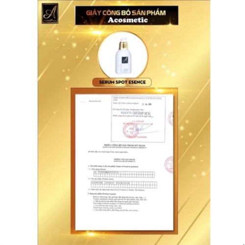 Serum Huyết Thanh Spot A Cosmetics Chính Hãng