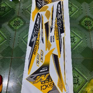 Tem rời dán xe ex 135 đặt in