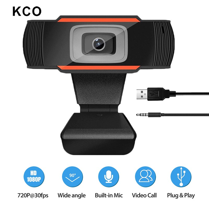 Webcam máy tính chuyên dụng cho Livestream, Học và Làm việc Online siêu rõ nét HD 720P | BigBuy360 - bigbuy360.vn
