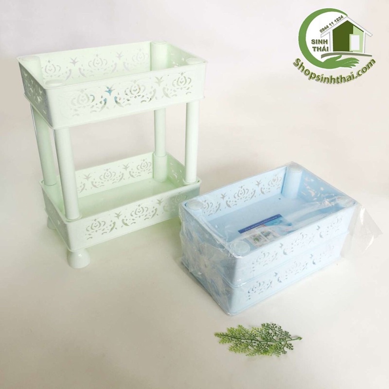 Kệ nhựa đa năng 2 tầng, 3 tầng
