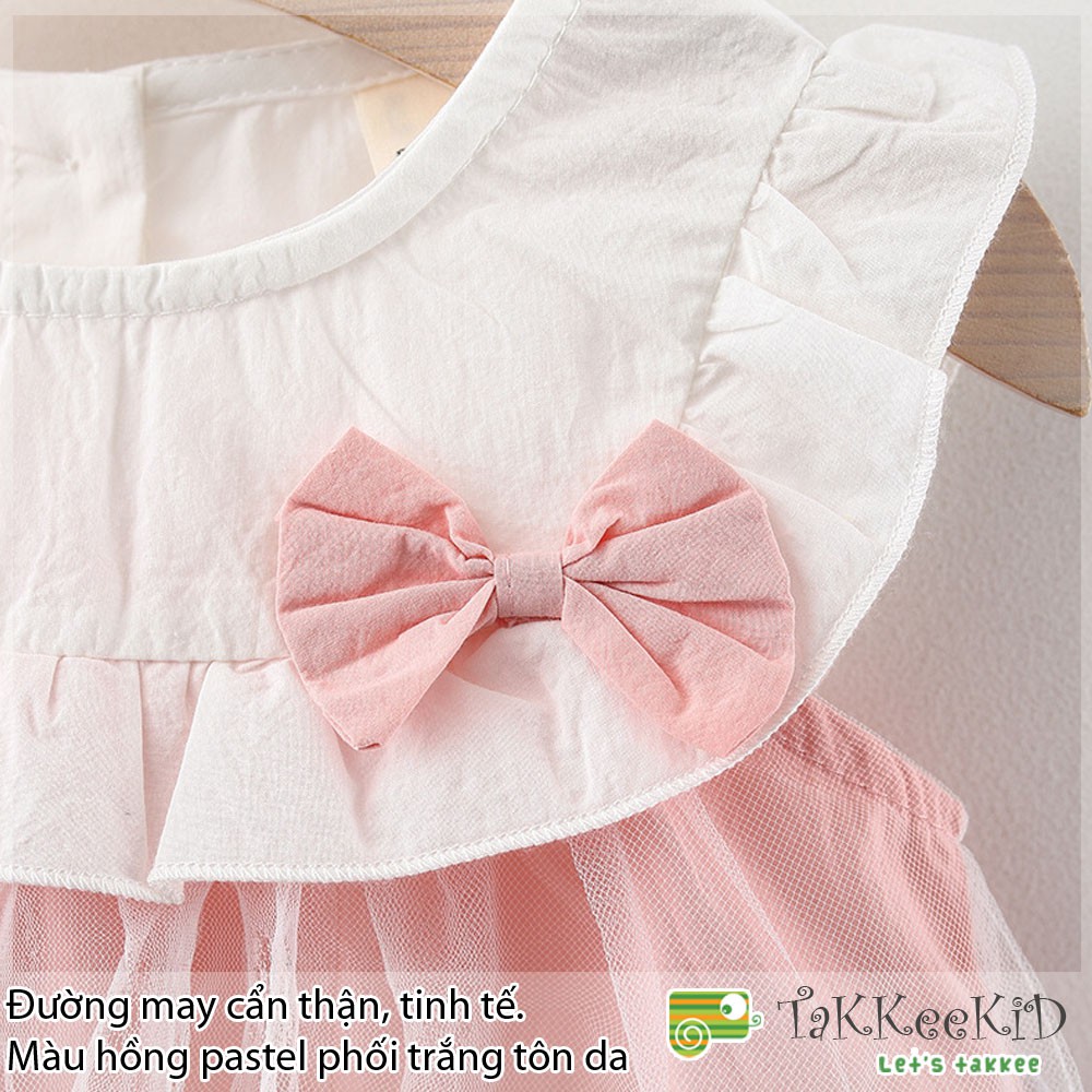 Váy Bé Gái, Đầm Hè Bé Gái Kiểu Dáng Babydoll Sang Chảnh Tặng Kèm Túi Vịt Đáng Yêu