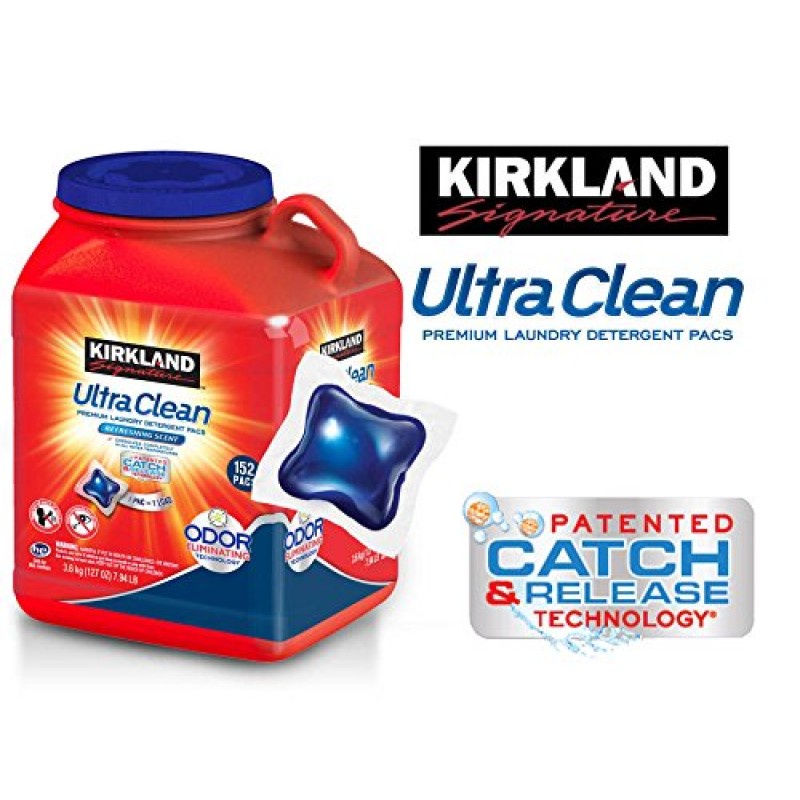 Combo 5 Viên Giặt Kirkland Signature Ultra Clean