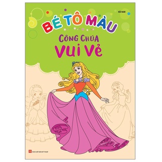 Sách: Combo Bé Tô Màu Công Chúa (Túi 6 Cuốn )