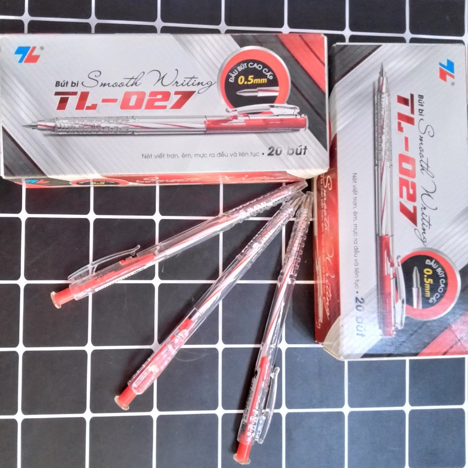 1 hộp bút bi TL - 079 - 027 (20 bút)