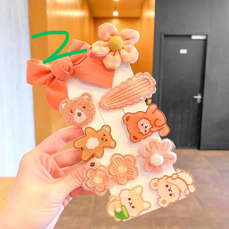 Set 10 Chiếc Cặp Tóc Siêu Xinh Dành Cho Các Bé Mẫu Hottrend 2022 - Hàng Quảng Châu