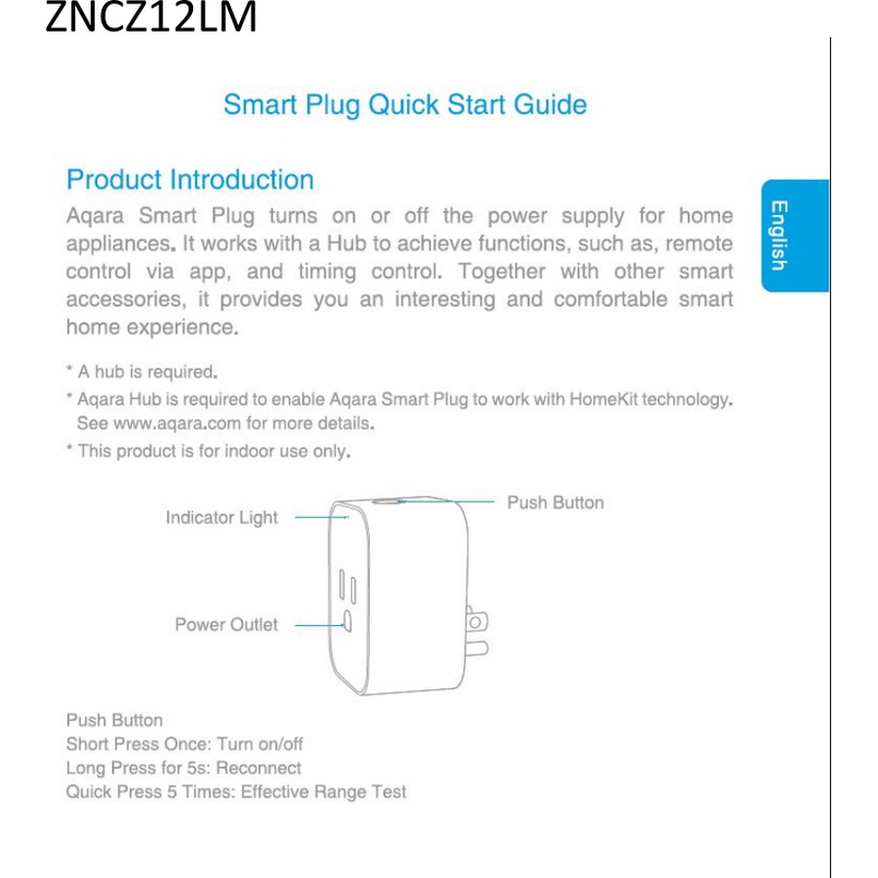 Ổ cắm điện thông minh tiêu chuẩn Mỹ Aqara Smart Plug (US) ZNCZ12LM Phiên Bản Zigbee - Cần có Hub, tương thích HomeKit