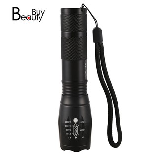 LED Rechargeable Flashlight T6 18650 Battery Camping Powerful