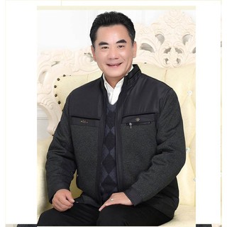 Áo khoác chữ cho ông già