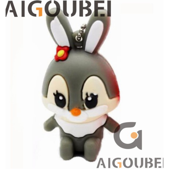 [Spot &amp; COD] USB 2.0 Thỏ silicone dễ thương Hai màu Creative U Disk Mini Cartoon Thích hợp cho máy tính xách tay Ổ đĩa Lightning Ổ đĩa USB di động 1GB 2GB 4GB 8GB 16GB 32GB 64GB 128GB