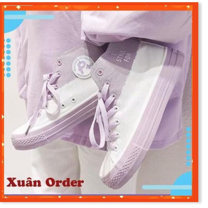 Đồng giá 100k toàn shop - (Sẵn tím, size 38) GIÀY CAO CỔ ULLZANG