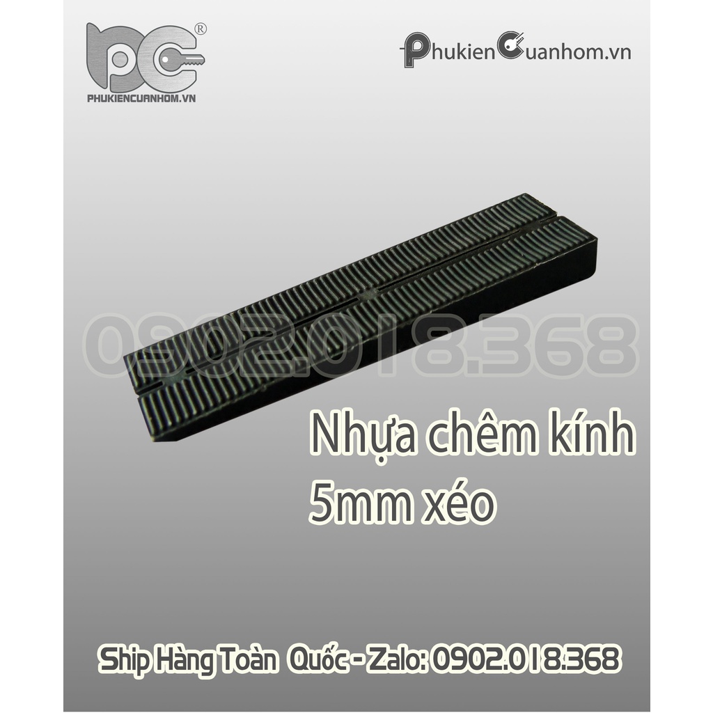 NHỰA CHIÊM KÍNH DÀY 5MM VÁT XÉO
