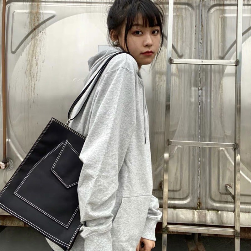 Túi Vải Đeo Chéo, Chất Vải Dày Chống Nhăn Và Chống Thấm Nước, Dây Đeo Tháo Rời Và Tuỳ Chỉnh Độ Dài, NOV - FLAT CROSSBAG | BigBuy360 - bigbuy360.vn