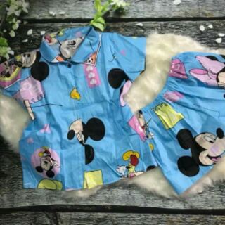 Combo bộ mặc nhà pizama chuột micky