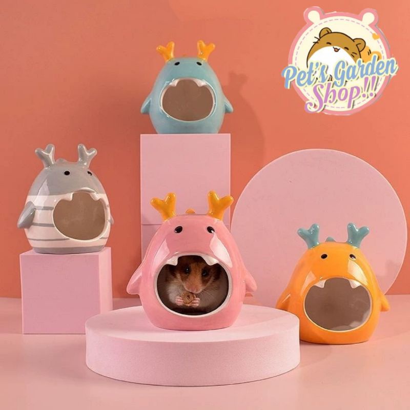 Nhà sứ rồng nhỏ cho hamster.