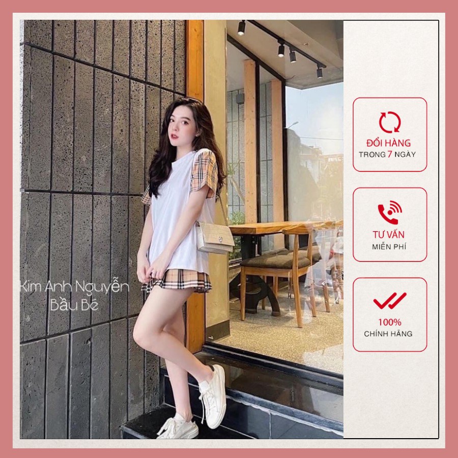 Set Đồ Nữ Đẹp 🔥 FREESHIP 🔥 Set Váy Vintage Chân Váy B.B.R + Áo Phông Thun Tay Lỡ Unisex Navia (Ảnh Thât)