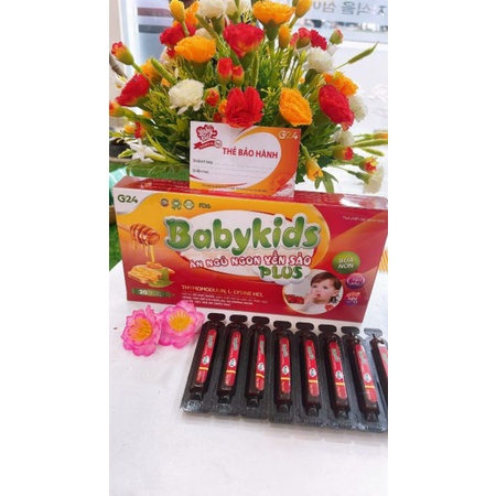 Ăn ngủ ngon yến sào Babykids BABY KIDS HÀNG CHUẨN