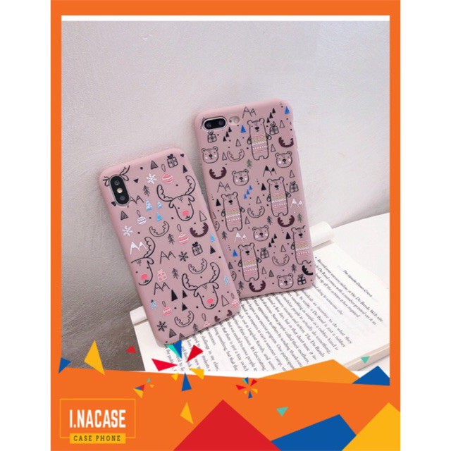 ỐP IPHONE - Ốp tuần lộc và gấu