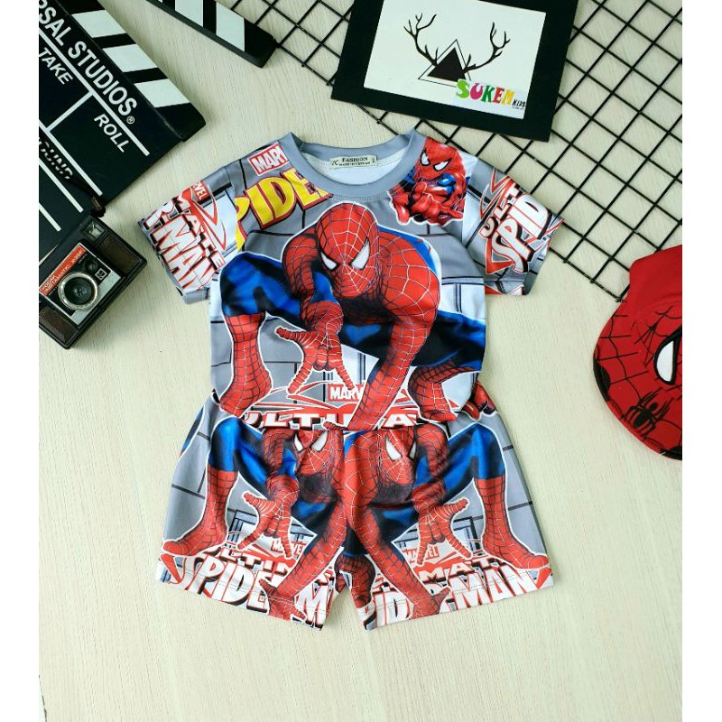 Bộ Siêu Nhân Nhện 3D cho bé trai