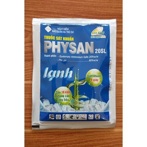 PHYSAN 20SL 25ML SÁT KHUẨN, TRỊ THỐI NHŨN CÂY