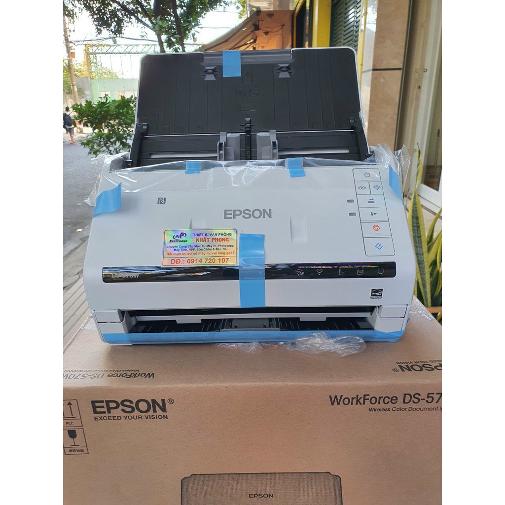 Máy quét màu EPSON DS-570W - Scan 2 mặt tự động