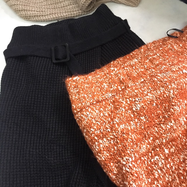 Combo 2 chân váy from suông chất len siêu đẹp