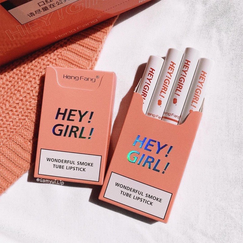 (Hàng Mới Về) Set 4 Son Môi Hey Girl Nhiều Màu Sắc Thời Trang | BigBuy360 - bigbuy360.vn