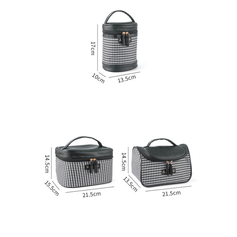 Túi Đựng Mỹ Phẩm Khóa Kéo Chống Thấm Nước Cỡ Lớn Tiện Dụng