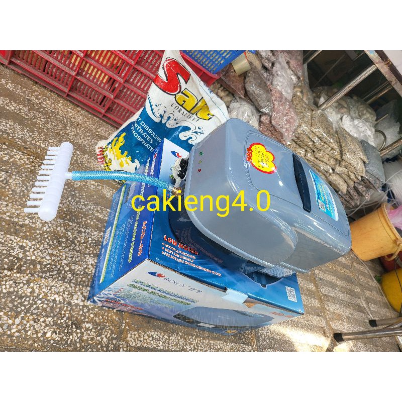 Máy oxy tích điện siêu êm Resun ACD-80  cho hồ Koi