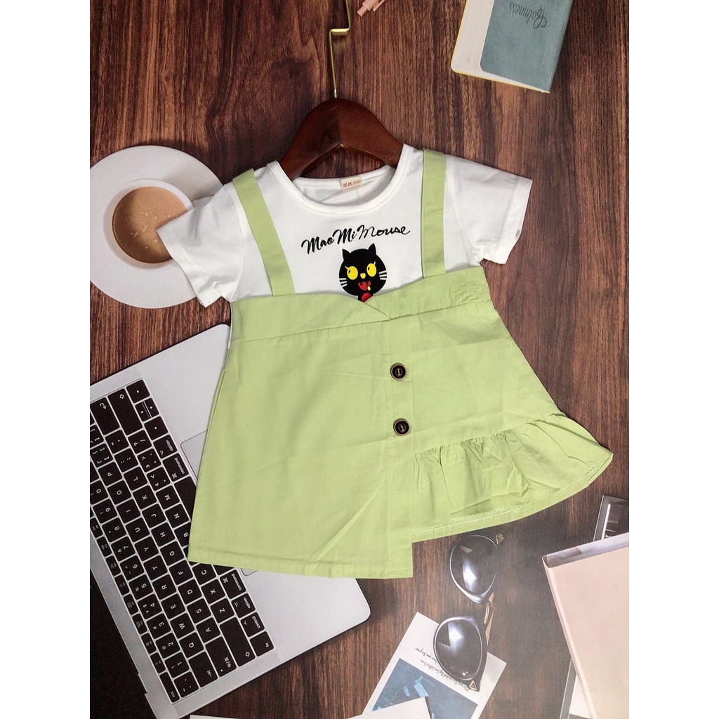 [XẢ HÀNG] Váy Bé Gái - Váy Tiểu Thư Cho Bé Siêu Xinh - Hàng Quảng Châu Cao Cấp