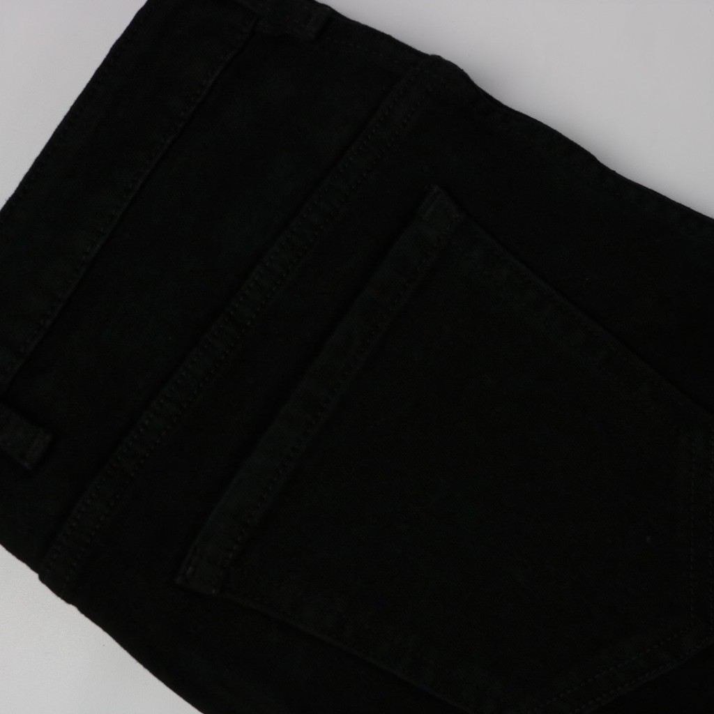 Quần Jean Nam Đen Rách Gối Cao Cấp Không Ra Màu Chất Bò Dày Co Giãn Tốt Form Slimfit _DJ10201 | BigBuy360 - bigbuy360.vn