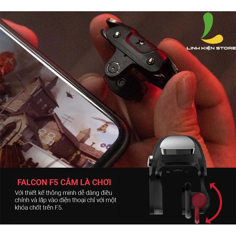 GameSir F5 Falcon mini I Nút bấm tự động chuyên dùng chơi game PUBG, Call of Duty