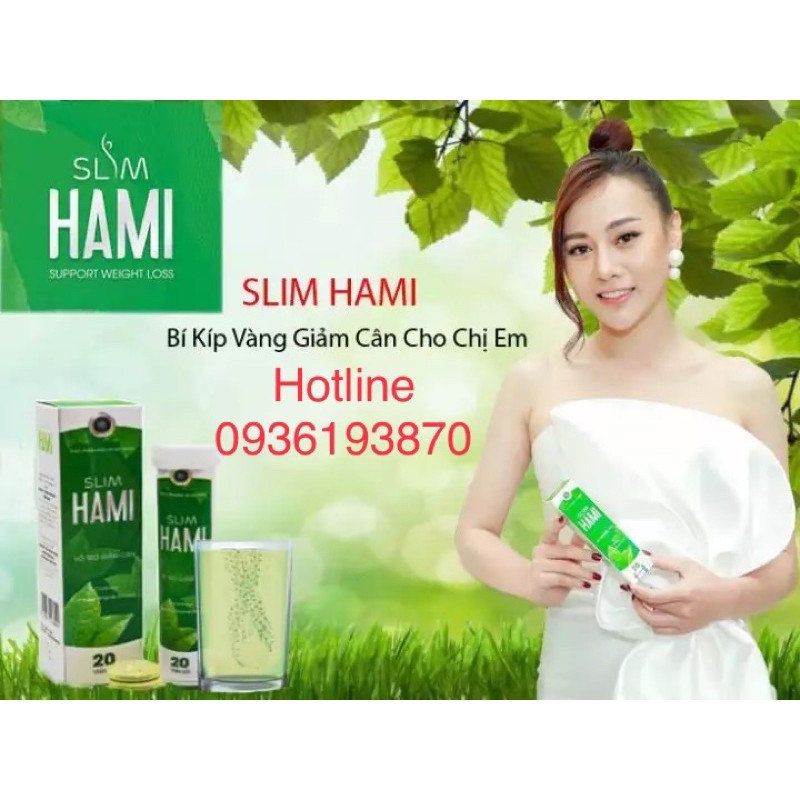 BỘ SLIM HAMI 👍 [CHÍNH HÃNG] ❤️ HAMI HỖ TRỢ GIẢM CÂN