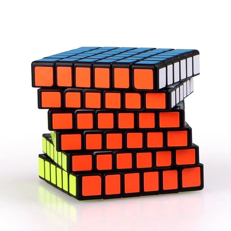 Bộ Sưu Tập Khối Rubik 6x6 7x7 Viền đen cao cấp QiYi MS Series SAVAKIDS