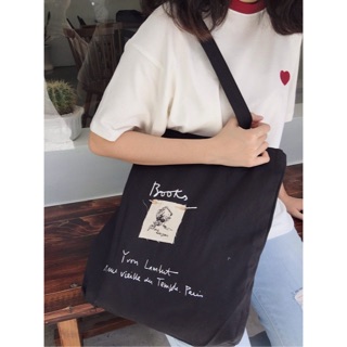 Túi Tote vải Books