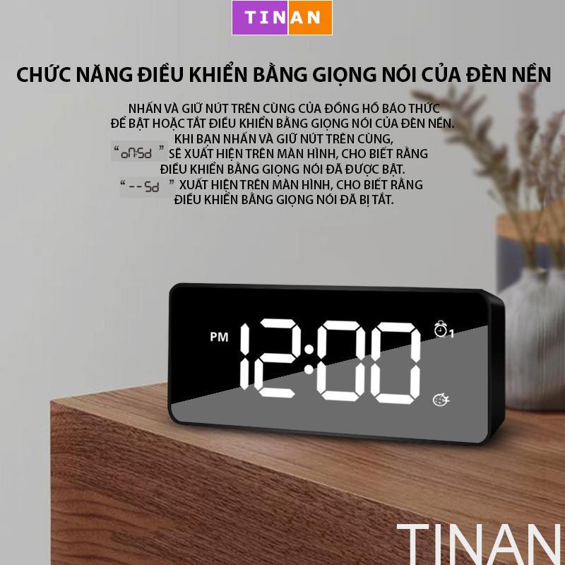 Đồng hồ báo thức đèn ngủ XM902