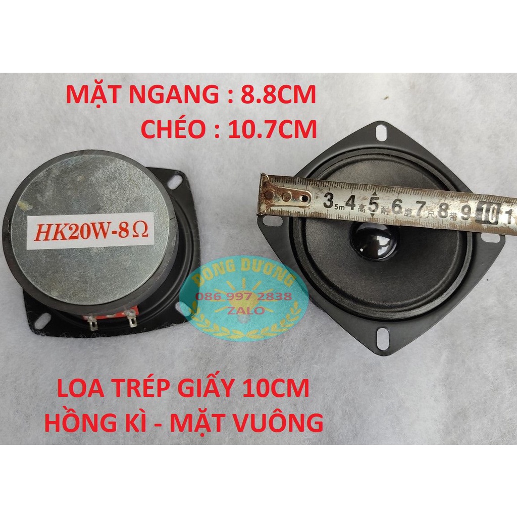 LOA TREBLE CAO CẤP HK VUÔNG 10CM - GIÁ 2 CÁI