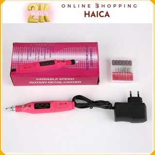 Máy mài móng nail mini + bộ đầu mài