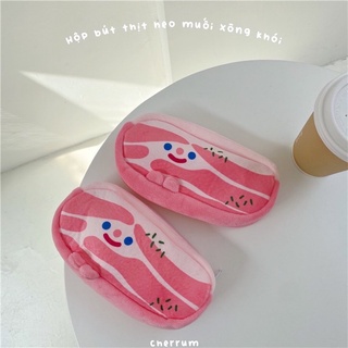 Hộp bút thịt heo muối xông khói