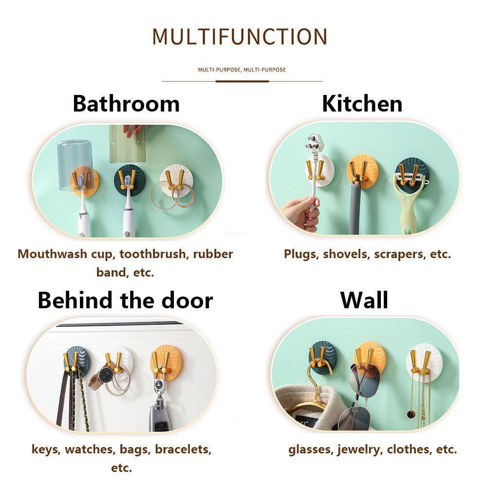 Kệ Đựng Đồ Dùng Nhà Bếp / Tắm Đa Năng Không Cần Khoan Lỗ Mẫu Mới Tiện Dụng