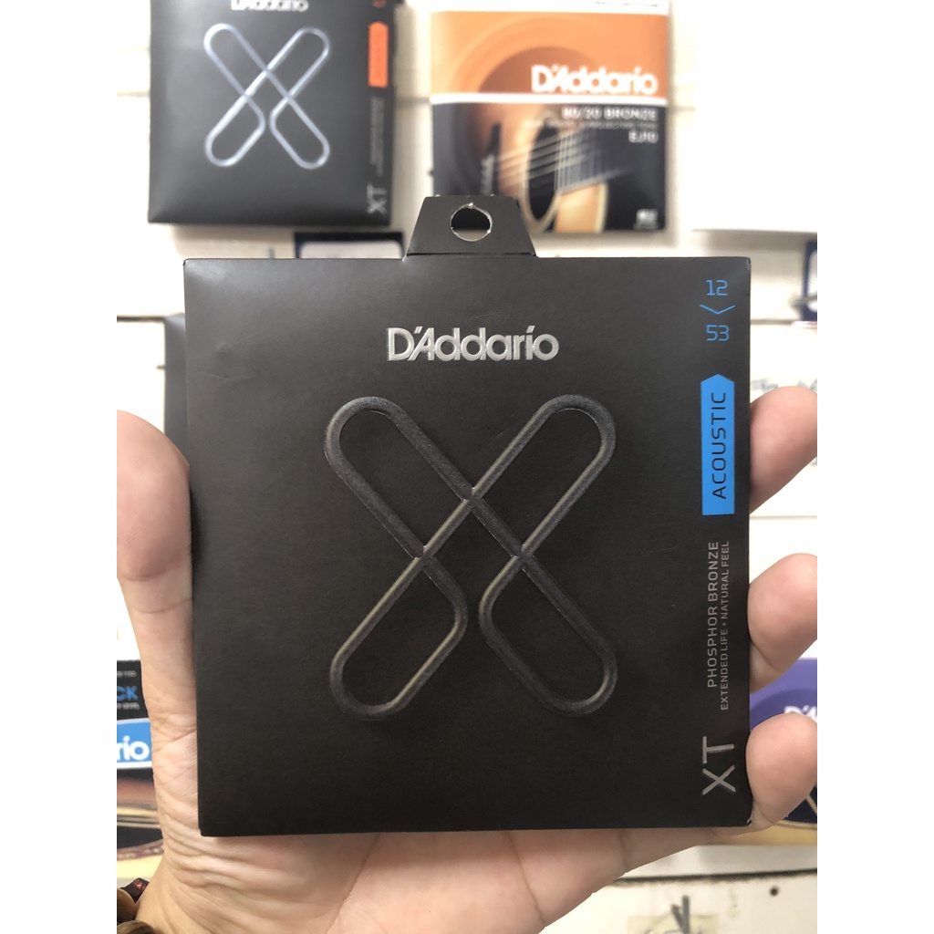 DÂY ĐÀN ACOUSTIC GUITAR D’ADDARIO XTAPB 12 -53 LIGHT