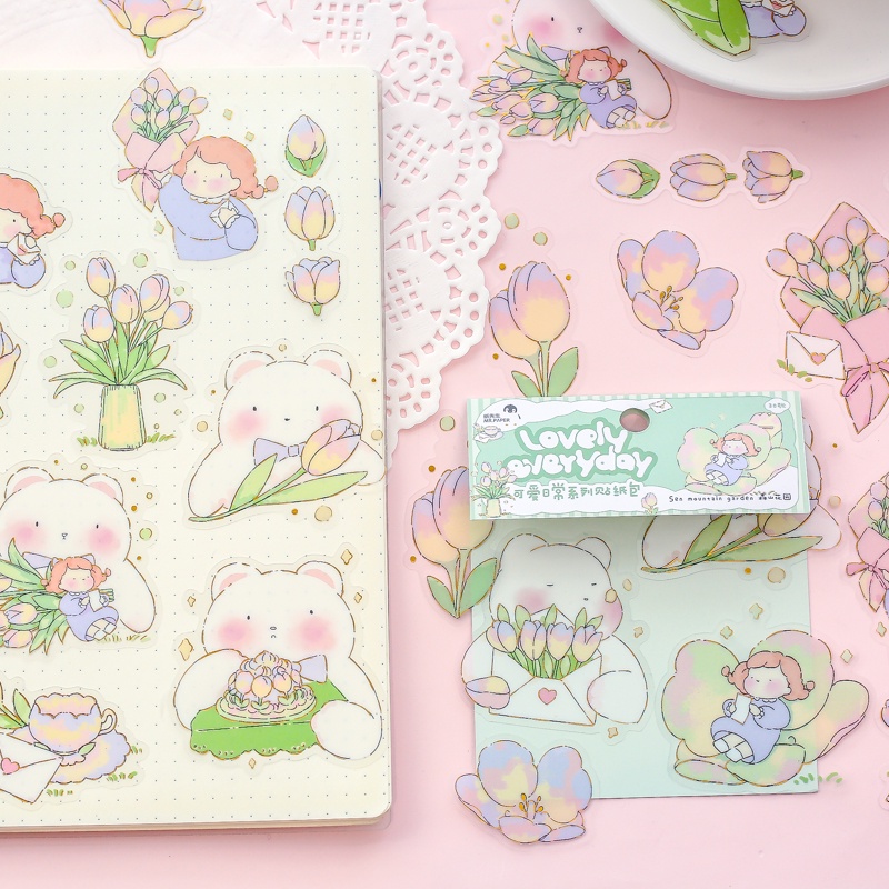 Miếng Dán Trang Trí Bằng PVC Hình Cây Cỏ 4 Kiểu Sáng Tạo DIY