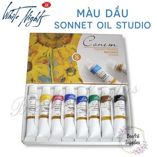 [ HỌA CỤ ONLINE ] Màu sơn dầu Sonnet Studio