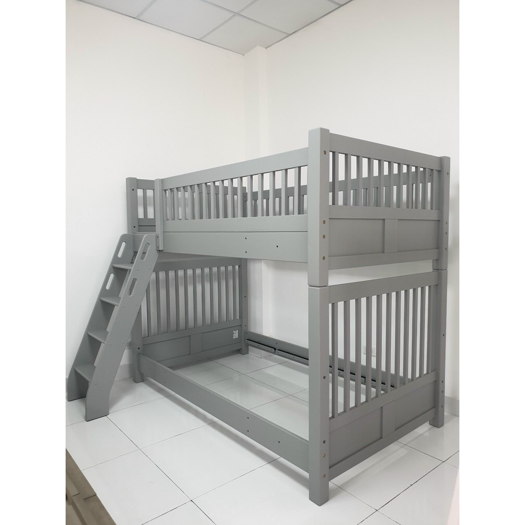Giường 2 tầng cho bé - thang chắc chắn an toàn cho bé | BigBuy360 - bigbuy360.vn