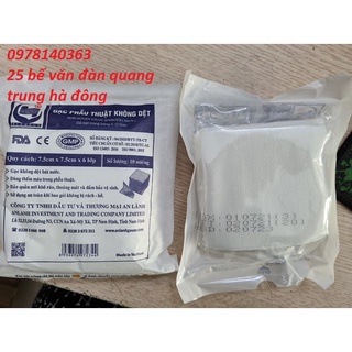 Combo 10 gói gạc phẫu thuật không dệt 7,5x7,5