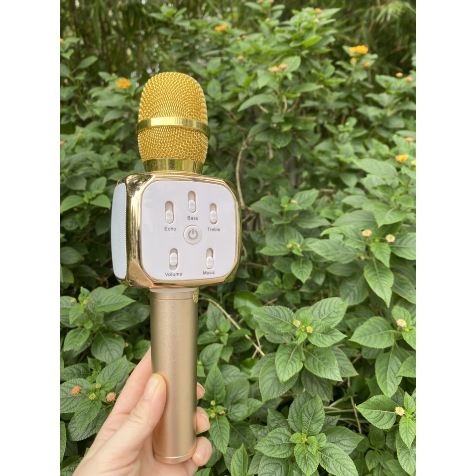K8 Míc hát micro karaoke Loa kèm micro 3 trong 1 kết nối Bluetooth - Mic kèm loa