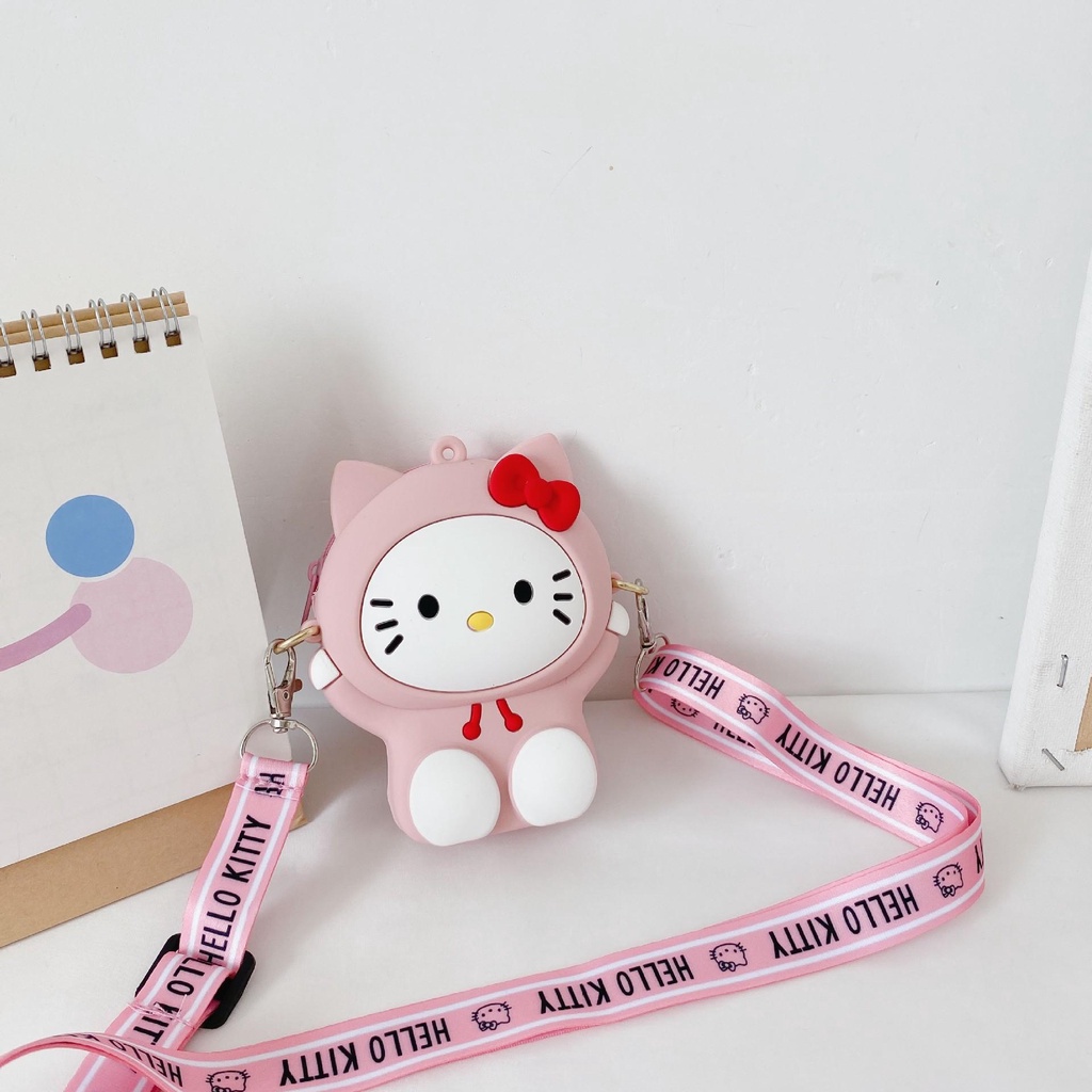 Túi Đeo Chéo Silicon Cho Mẹ Và Bé Cực Yêu